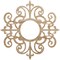 Ekena Millwork Dijon Wood Fretwork Pierced Ceiling Medallion, Red Oak, 40"OD x 13"ID x 3/8"T CMWP40X40X0375DIRO - alternate 1